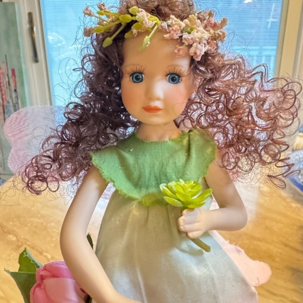 Fairy collectible Fairy porcelain fairy